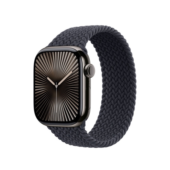 Apple Watch Braided Solo Loop Band (42mm - Midnight - 7) - Picture 1 of 10